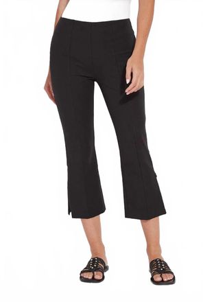 Lyss&eacute; Leighton Flare Crop Pant In Black