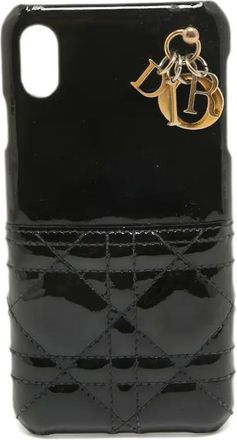 Dior Cover per iPhone XS Max Cannage - Nero