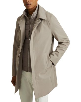 Reiss Logan Inner Hybrid Overcoat