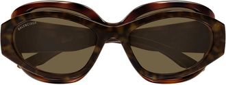 Balenciaga Sunglasses Bb0456 S 003 Brown/Brown Unisex