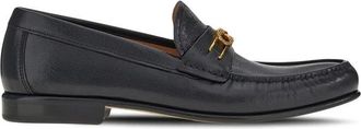 Ferragamo Mens Black Loafers, US Size 6.5