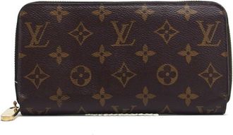 Louis Vuitton Monogram Canvas Long Wallet (Bi-Fold) (Pre-Owned)