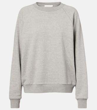 The Row Eulalia cotton and cashmere sweatshirt
