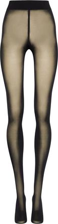 Wolford Pure 50 Tights - Dames - Pantys - Zwart - XS - Katoen - Ondergoed