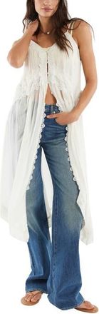 Free People Snowbird Maxi Top in Clean Ivory at Nordstrom, Size X-Small