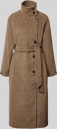 Moss Copenhagen Mantel mit Bindeg&uuml;rtel Modell Pamela in Beige, Gr&ouml;&szlig;e M/L