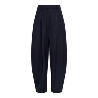 Moss Copenhagen Dames, Broeken, Blauw, Maat: XS Denim