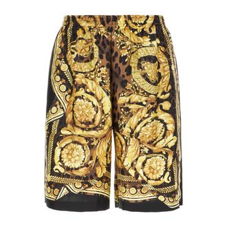 Versace Casual Shorts, male, Multicolor, Size: L Casual Shorts