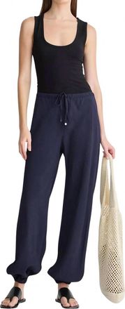 Apiece Apart Flora Balloon Pant In Midnight