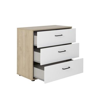 Diagone C&oacute;moda de 3 cajones L81 cm - ERWAN