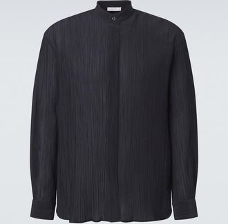 Umit Benan Bruce linen and cotton shirt