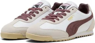 Puma Arizona Retro Sneaker in Puma White/rich Cocoa at Nordstrom, Size 9.5