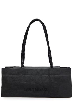 Issey Miyake This Is A Paper Bag Woven Shoulder bag - Black - One Size