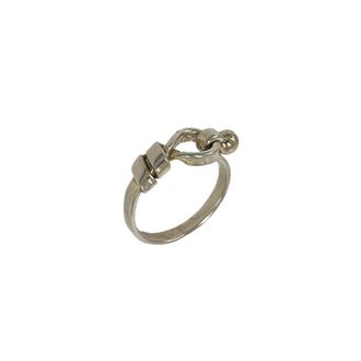 Tiffany & Co. Gold Silver Yellow Gold (18K) Silver 925 Band Ring (Pre-Owned)