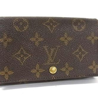 Louis Vuitton Brown Monogram Monogram Wallet (Bi-Fold) (Pre-Owned)