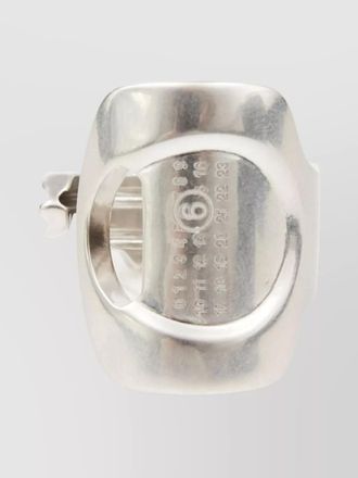 Maison Margiela cutout logo ring