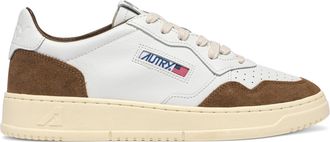 Autry Low-Top Sneakers in Soft Leather and Suede with Retro Appeal