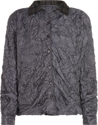Maison Margiela Jackets Anthracite/Brown Check-Donna
