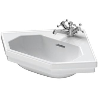 Duravit Duravit - Lavabo De Esquina 1930, 59,5x45cm, Con Rebosadero, 1