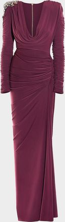 Zhivago The Fragile Night Embellished Gown
