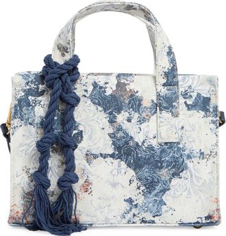 Vince Camuto Aalis Small Tote Bag in White Floral at Nordstrom Rack