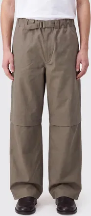 Darkpark Pantaloni in cotone stretch a gamba larga con vita elasticizzata