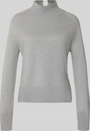 Tom Tailor Regular Fit Rollkragenpullover aus Baumwoll-Kaschmir-Mix in Mittelgrau, Größe XXXL