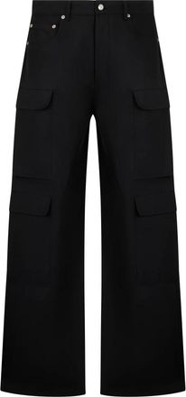 Rick Owens Broeken - Heren - Wijde Broeken - Zwart - W31 - Broeken