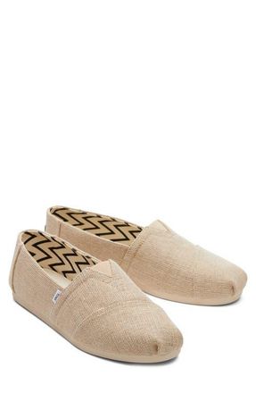 Toms Alpargata 3.0 Slip-On Sneaker in Natural Natural at Nordstrom, Size 11.5