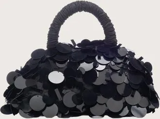 Merlette Lune Mini Sequin Bag in Black at Nordstrom