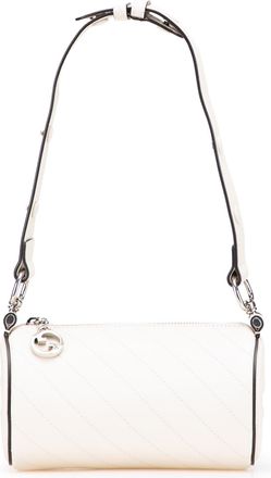 Gucci Pre-owned Womens Quilted Crossbody Bag - White Leather - One Size