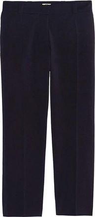 Ines De La Fressange Audrey Broeken - Dames - Straight fit broeken - Blauw - M - Wol - Broeken