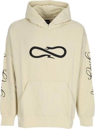PROPAGANDA Demon Hoodie Lichtgewicht Sweatshirt - Heren - Hoodies - Beige - XL - Katoen - Hoodies & sweatvesten