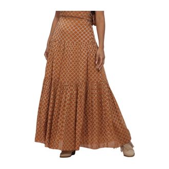 Amaya Amsterdam Dames Rokken Pearl - Dames - Rokken - Bruin - Maat: XS