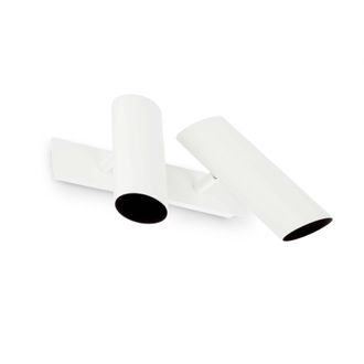Netlighting Link 2 Light Indoor Adjustable Wall Spotlight White Black E27