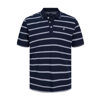 Jack & Jones Polo Shirts - Heren - Polos - Blauw - S - Tops