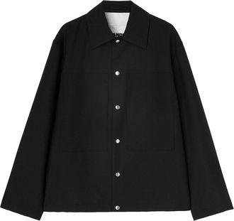 Jil Sander Giacca con bottoni - Nero