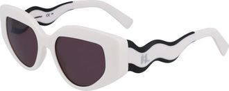 Karl Lagerfeld Zonnebril Kl 6144S - unisex - Zonnebrillen - Veelkleurig - 50 MM - Accessoires