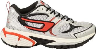 Diesel Dynamic Grey and Red Sneakers