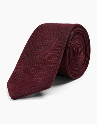 HUGO BOSS Mens H Tie 6 cm - Red - Size: ONE size