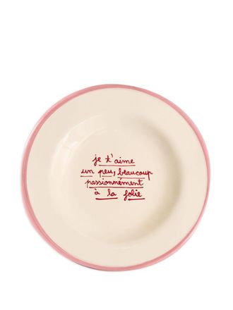 Laetitia Rouget I Like You Plate (20cm) - Unisex - Porcelain