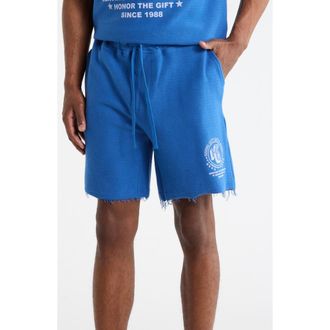 Honor The Gift Race Herringbone Shorts in Blue at Nordstrom Rack, Size Xx-Large