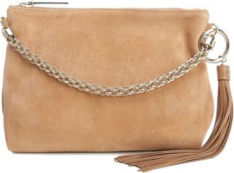 Jimmy Choo London Callie clutch bag - Brown