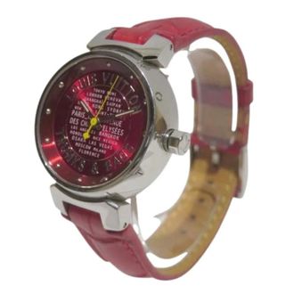 Louis Vuitton unisex, Pre-owned, Rood, Maat: ONE Size Leer