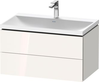 Duravit Duravit L-cube C-shaped Ensemble Suspendu, 2 Tiroirs, Sans