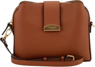 Pourchet Dames, Tassen, Bruin, Maat: ONE Size Leer