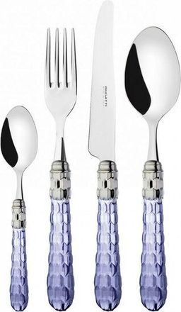 Bugatti Conjunto Compacto Azul Compacto Azul Compacto De 24 Piezas Cristallo Ghiera Cromata Bugatti