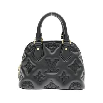 Louis Vuitton Pre-owned Vintage Handbag - Dames - Vintage Handtas - Zwart - ONE Size - Leer - Vintage