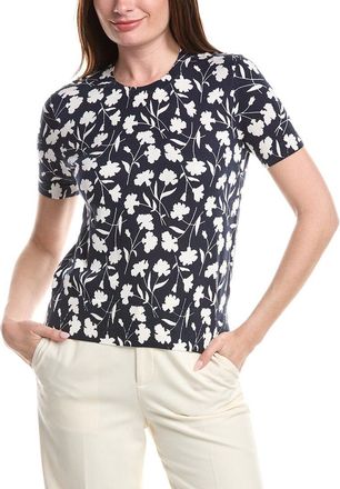 Brooks Brothers Print Crewneck Shell