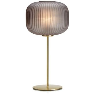 Marksl&ouml;jd Sober - L&aacute;mpara De Mesa De Interior 1 Luz, Lat&oacute;n Cepillado, E27 - Markslojd